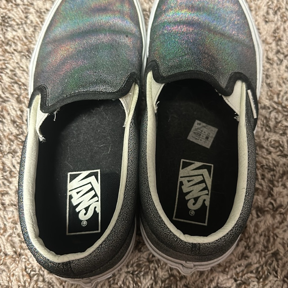 Vans Metallic Slip Ons - Picture 2 of 6
